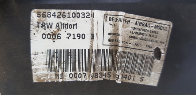 2108600805 MERCEDES Подушка безопасности пассажира купить в Киев