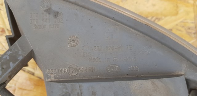 3T0941702 VAG Фара противотуманная правая купить в Ровно