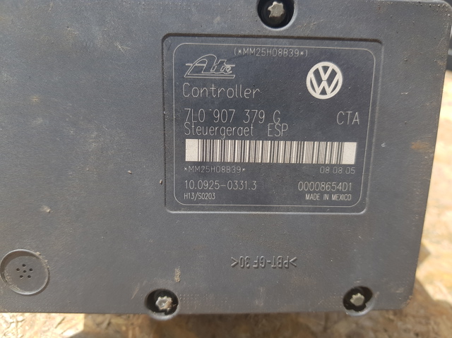 VAG 7L0907379G Блок управления АБС в наличии Ирпень