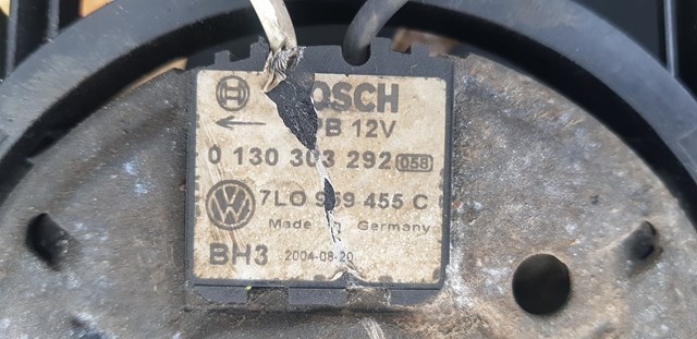 VAG 7L0959455C Электровентилятор охлаждения в сборе (мотор+крыльчатка) левый в наличии Запорожье