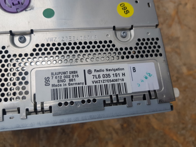 VAG 7L6035191H Магнитола в наличии Украина