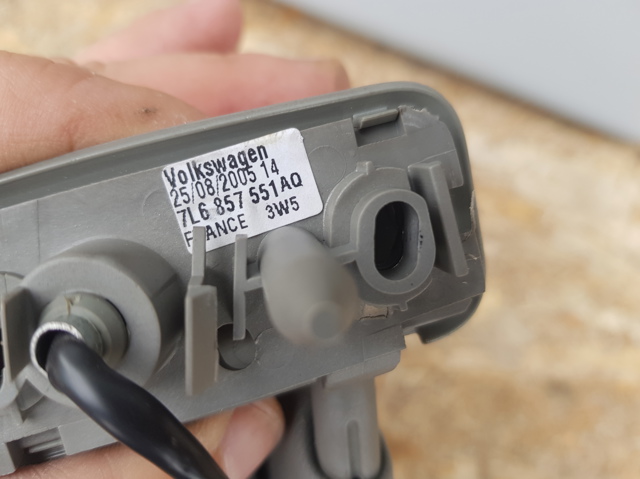 VAG 7L6857551AQ Солнцезащитный козырек в наличии Днепр