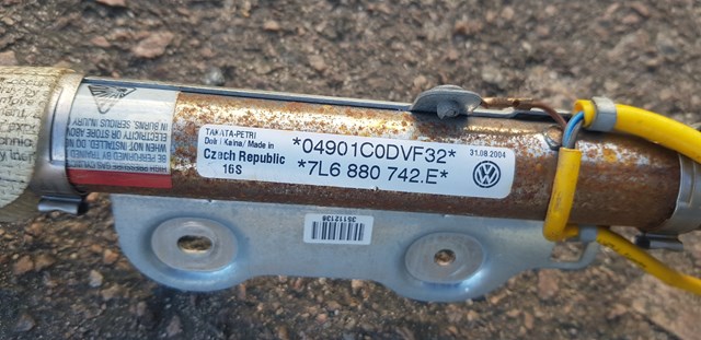 7L6880742E VAG Подушка безопасности (AIRBAG) шторка боковая правая купить в Ровно