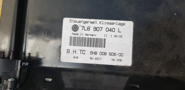 VAG 7L6907040L Блок управления кондиционером в наличии Ровно