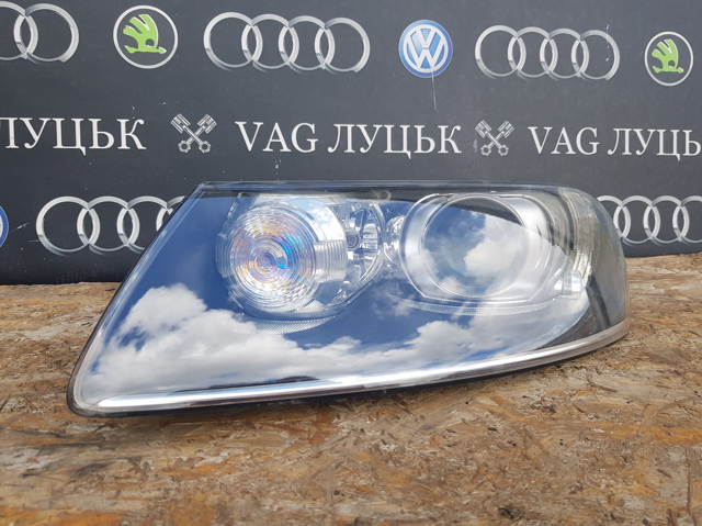 Основная фара в сборе левая 7L6941017BN VAG