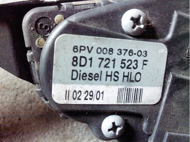Педали газа 8D1723523F VAG