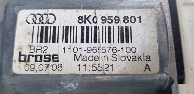 Мотор стеклоподъемника водительской двери 8K0959801 VAG