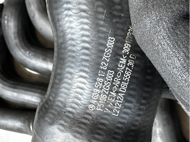 A6395281782 MERCEDES Шланг (патрубок) интеркуллера купить в Украина