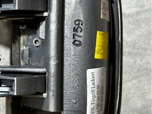 MERCEDES A6397600759 Ручка крышки багажника (двери 3/5-й задней) наружная в наличии Ужгород