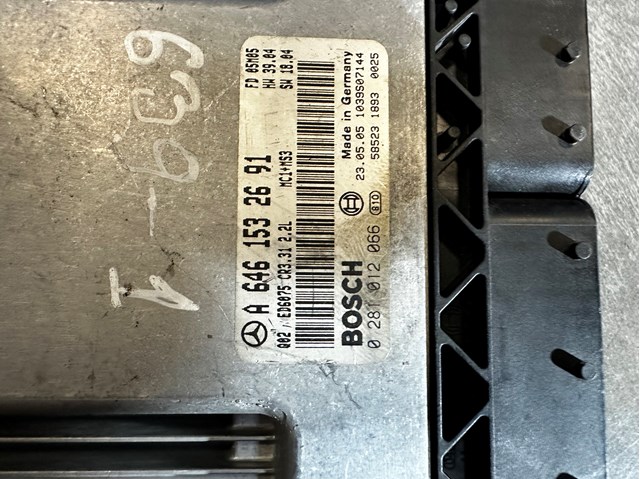 MERCEDES A6461532691 Блок управления двигателем в наличии Сумы