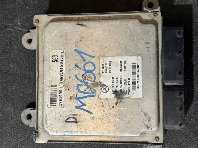 Компьютер двигателя A6519000601 MERCEDES