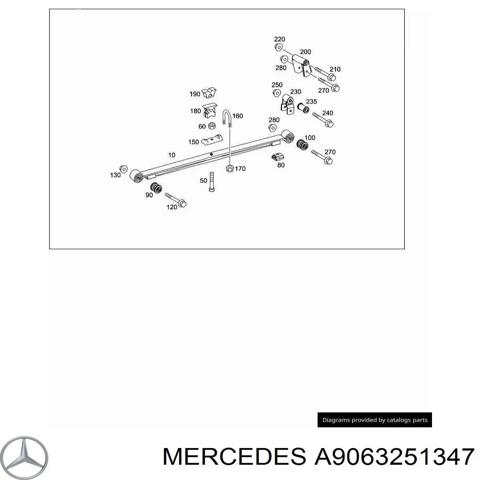 Стремянка рессоры A9063251347 MERCEDES