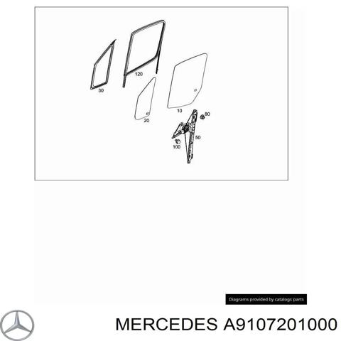 Механизм стеклоподъемника водительской двери A9107201000 MERCEDES