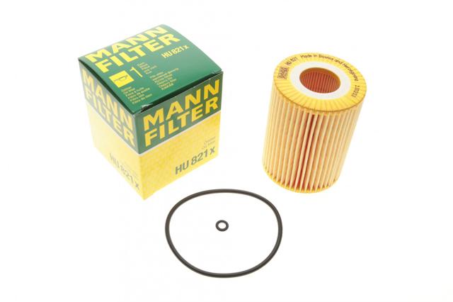 Фильтр масляный грубой очистки (полнопоточный) HU821X MANN