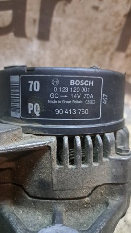 Генератор автомобиля 0123120001 BOSCH
