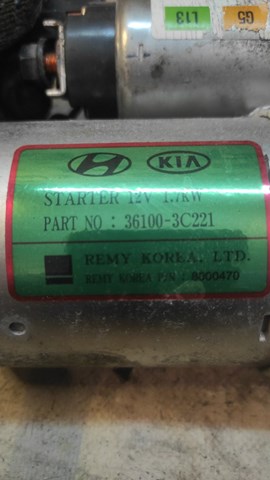 HYUNDAI 361003C221 Стартер в наличии Черкассы