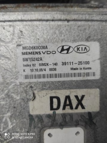 3911125100 HYUNDAI Модуль управления (ЭБУ) двигателем купить в Ирпень
