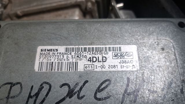 FORD 6S6112A650GD Модуль управления (ЭБУ) двигателем в наличии Харьков