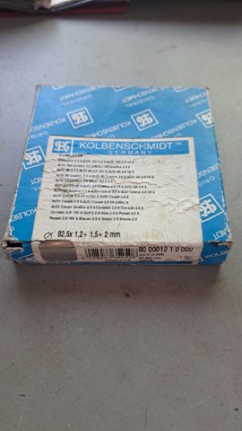 KOLBENSCHMIDT 800001210000 Комплект поршневых колец на 1 цилиндр, стандарт в наличии Ровно