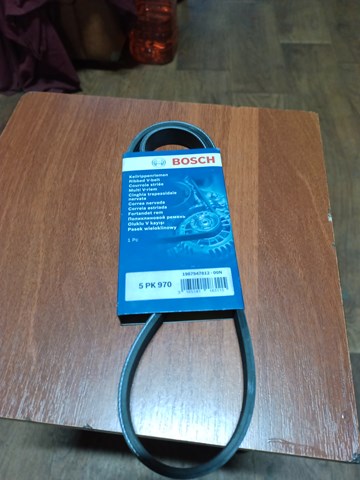 5PK970 BOSCH Ремень агрегатов приводной купить в Львов