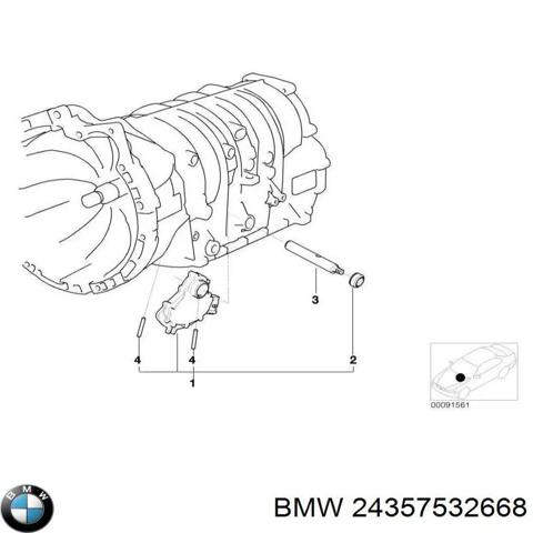 Датчик положения селектора АКПП 24357532668 BMW