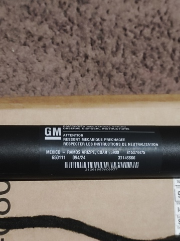 39146666 GM Амортизатор багажника купить в Днепр
