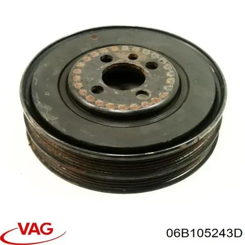 06B105243D VAG Шкив коленвала купить в Львов