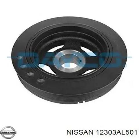Шкив-демпфер коленвала 12303AL501 NISSAN