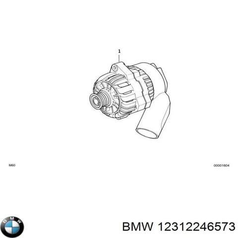 Автомобильный генератор 12312246573 BMW