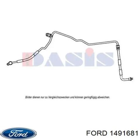 Шланг кондиционера, от радиатора к испарителю 1491681 FORD