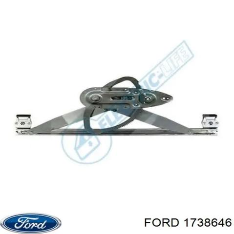 Механизм стеклоподъемника двери передней, правой Ford Focus 2
