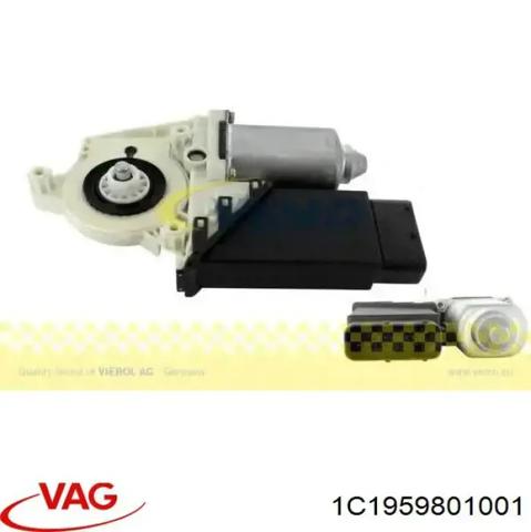Мотор стеклоподъемника водительской двери 1C1959801001 VAG