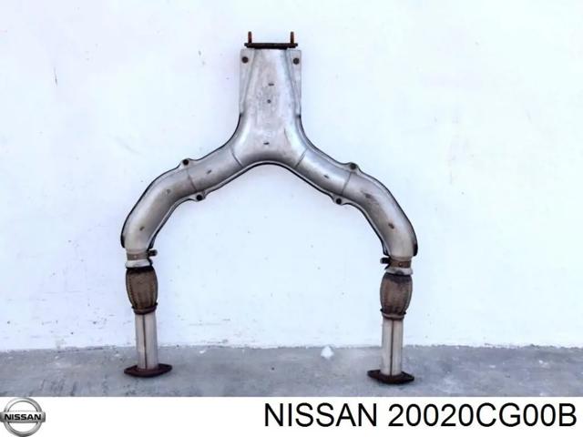 Приемная труба глушителя 20020CG00B NISSAN