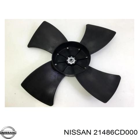 Вентилятор радиатора охлаждения, левый 21486CD000 NISSAN
