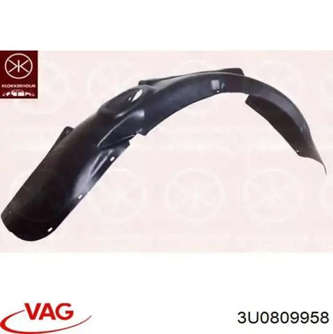 Подкрылок крыла переднего правый 3U0809958 VAG