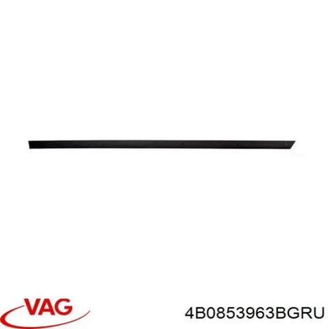 Молдинг задней левой двери, верхний 4B0853963BGRU VAG
