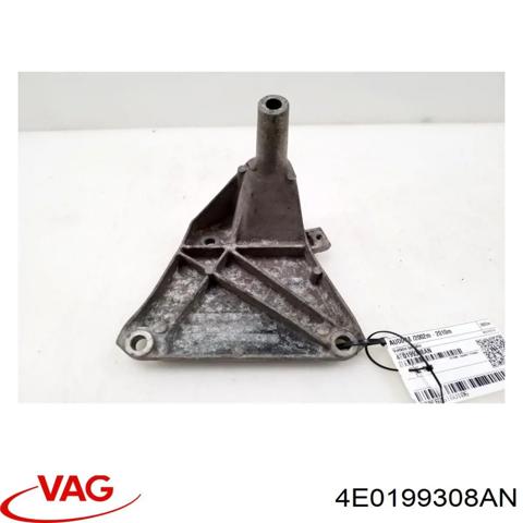 Кронштейн подушки (опоры) двигателя, правой 4E0199308AN VAG