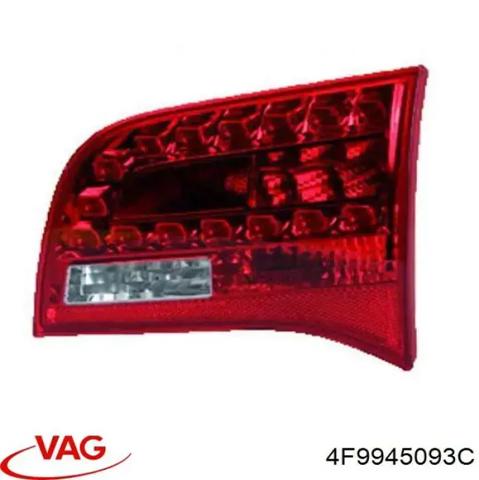 Задний левый внутренний фонарь 4F9945093C VAG