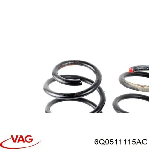 Пружина задняя 6Q0511115AG VAG