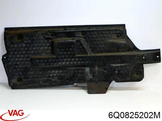 Защита днища, правая 6Q0825202M VAG