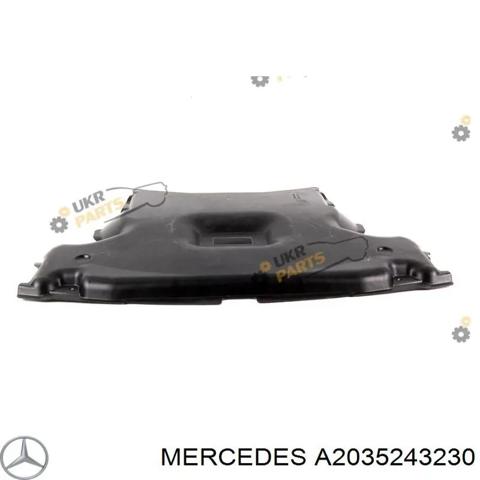 Щит предохранительный A2035243230 MERCEDES