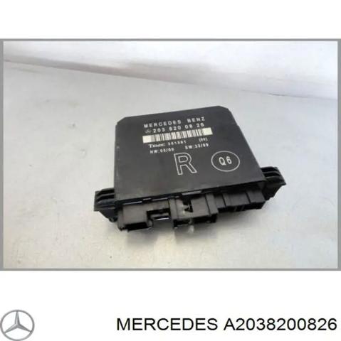 A2038200826 MERCEDES Блок комфорта задней двери купить в Хмельницкий