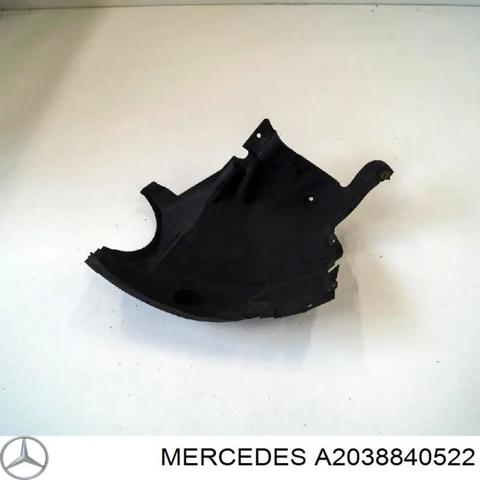 Подкрылок переднего крыла, левый передний A2038840522 MERCEDES