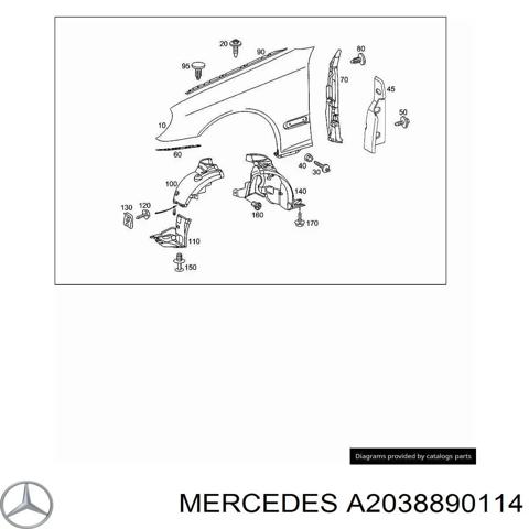 A2038890114 Mercedes