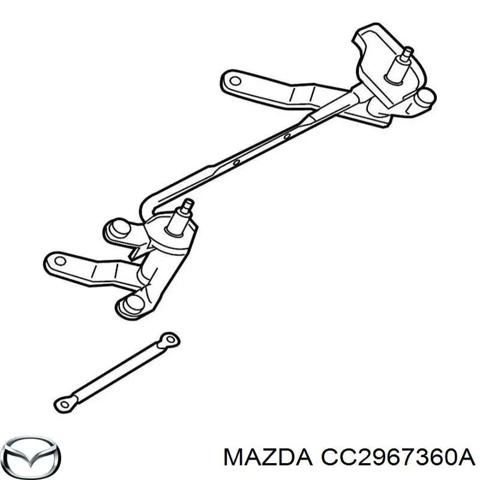 MAZDA CC2967360A Трапеция дворников в наличии Полтава
