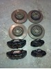 Тормоза в сборе brembo subaru forester/impreza 2008 и выше. комплект перед/зад - машинки, колодки, диски. 26292fg011