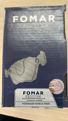 FOMAR 625381 Передние тормозные колодки в наличии Винница