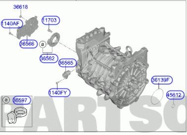 365000E700 HYUNDAI Электромотор купить в Винница