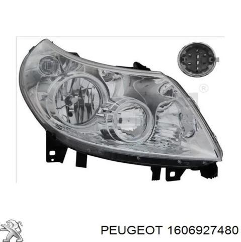 Фара дальнего света в сборе Peugeot Boxer III