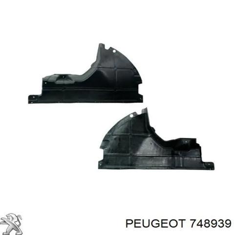 Защита двигателя, правая 748939 PEUGEOT